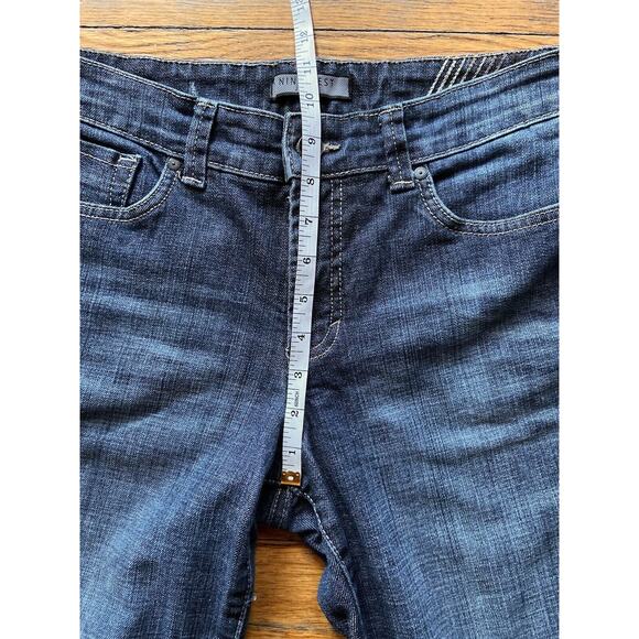 NINE WEST Jeans Bootcut Distressed Jeans sz 8/28 Long (Actual sz 31W) - Picture 12 of 15